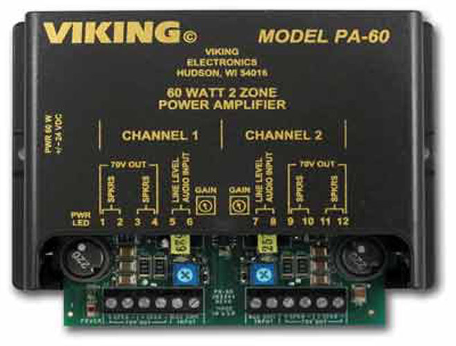 Amplificador Compacto De Dos Zonas De 60 W - Venta Internacional.