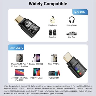 Foto 2 | Adaptador De Audio Usb-c Dac Syba De Alta Resolución Con Micrófono - Venta Internacional.