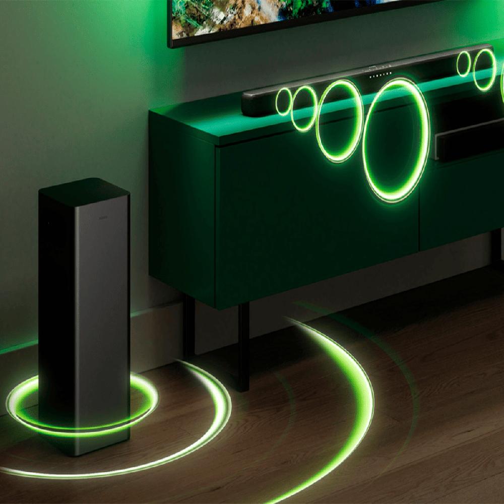 Foto 5 pulgar | Barra De Sonido Philips Dolby Atmos Ultra Slim Con Subwoofer Inalámbrico De 2.1 Canales