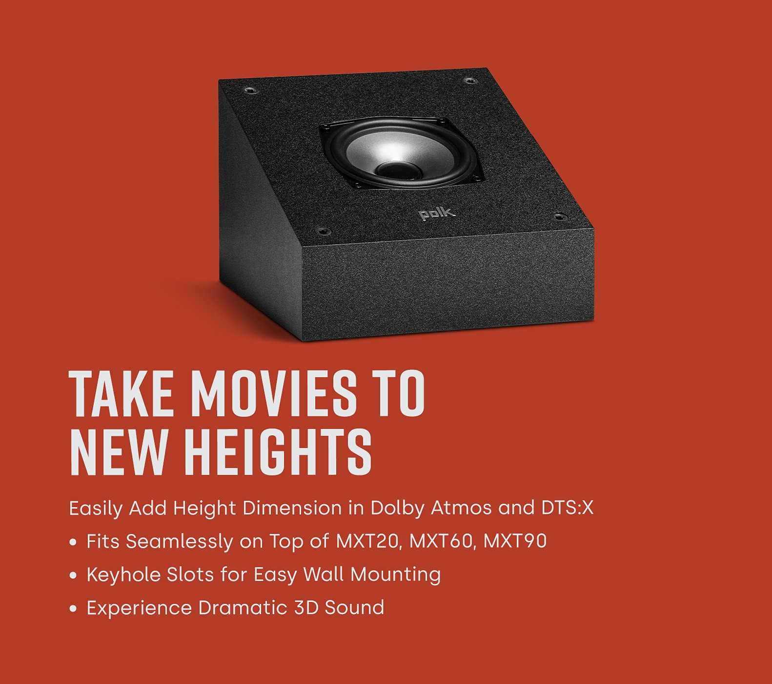 Foto 4 pulgar | Par De Altavoces De Altura Polk Monitor Xt90 Hi-res Para Sonido 3d - Venta Internacional.