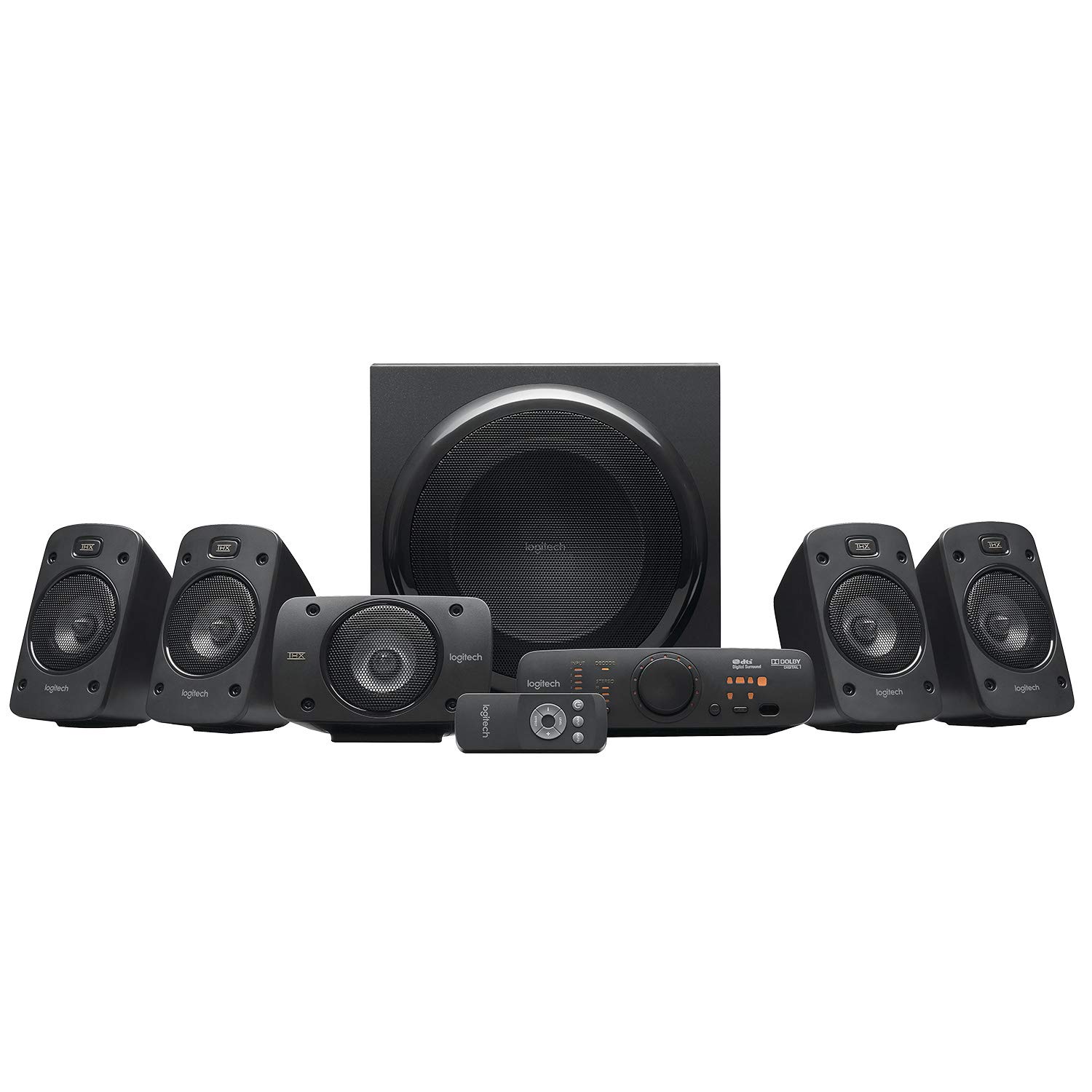 Foto 2 pulgar | Sistema De Altavoces Logitech Z906 5.1 Surround Sound - Negro - Venta Internacional.