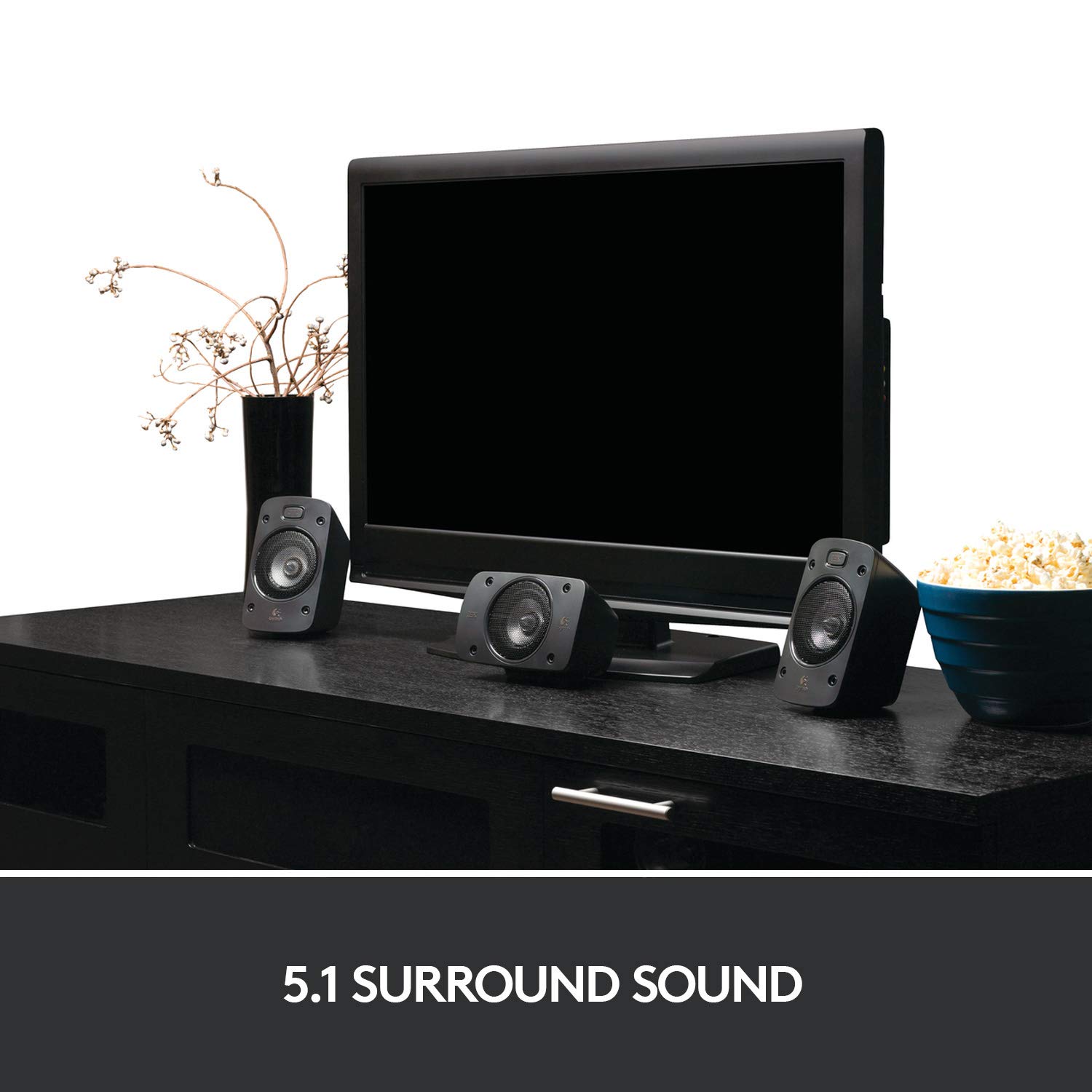 Foto 3 pulgar | Sistema De Altavoces Logitech Z906 5.1 Surround Sound - Negro - Venta Internacional.