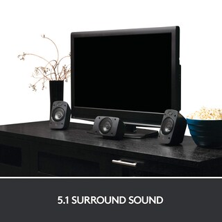Foto 2 | Sistema De Altavoces Logitech Z906 5.1 Surround Sound - Negro - Venta Internacional.