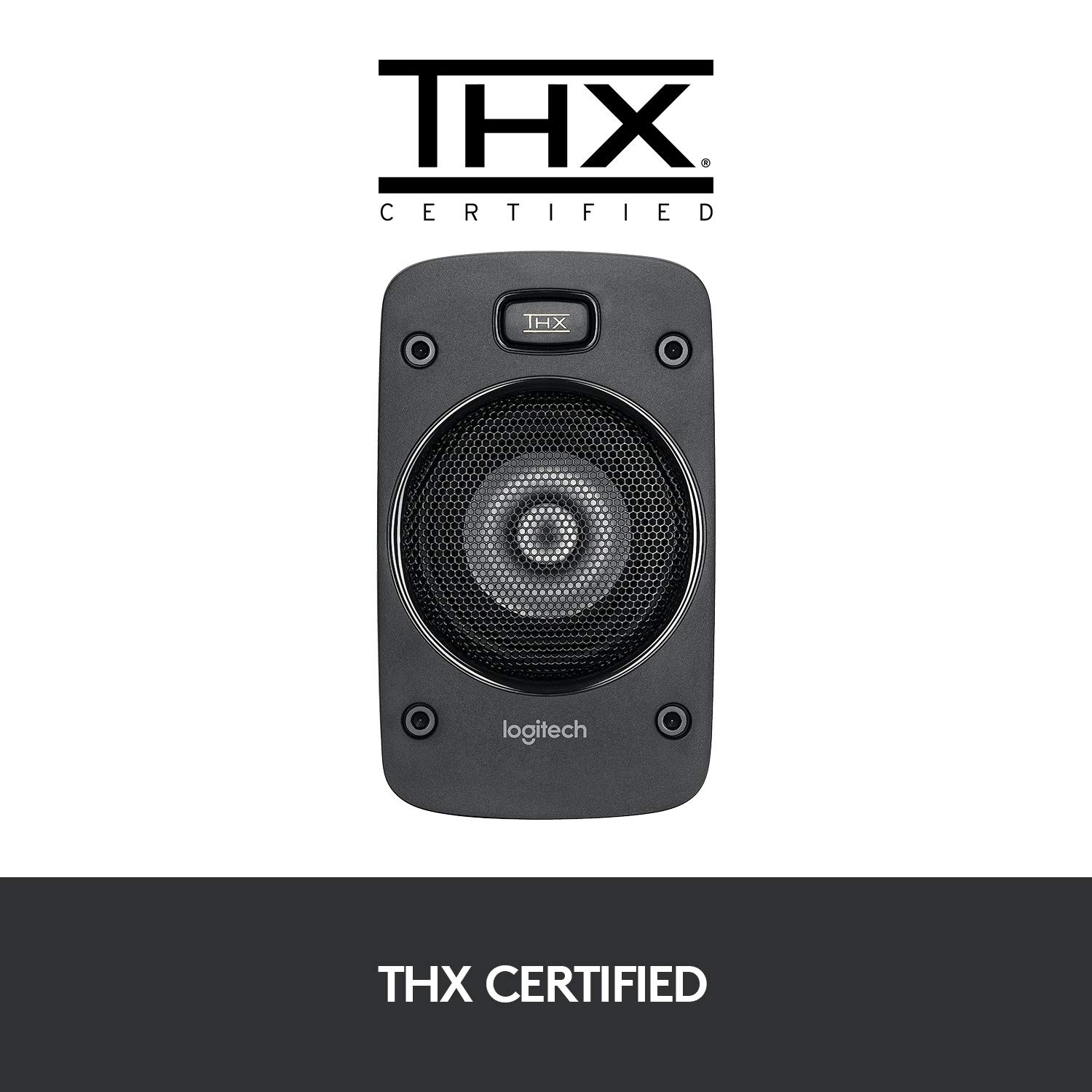 Foto 5 | Sistema De Altavoces Logitech Z906 5.1 Surround Sound - Negro - Venta Internacional.