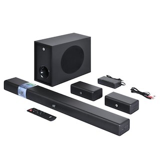 Foto 5 | Barra De Sonido Stf Home Audio 5.1 Con Subwoofer Alámbrico: Sonido Envolvente Para Tu Hogar