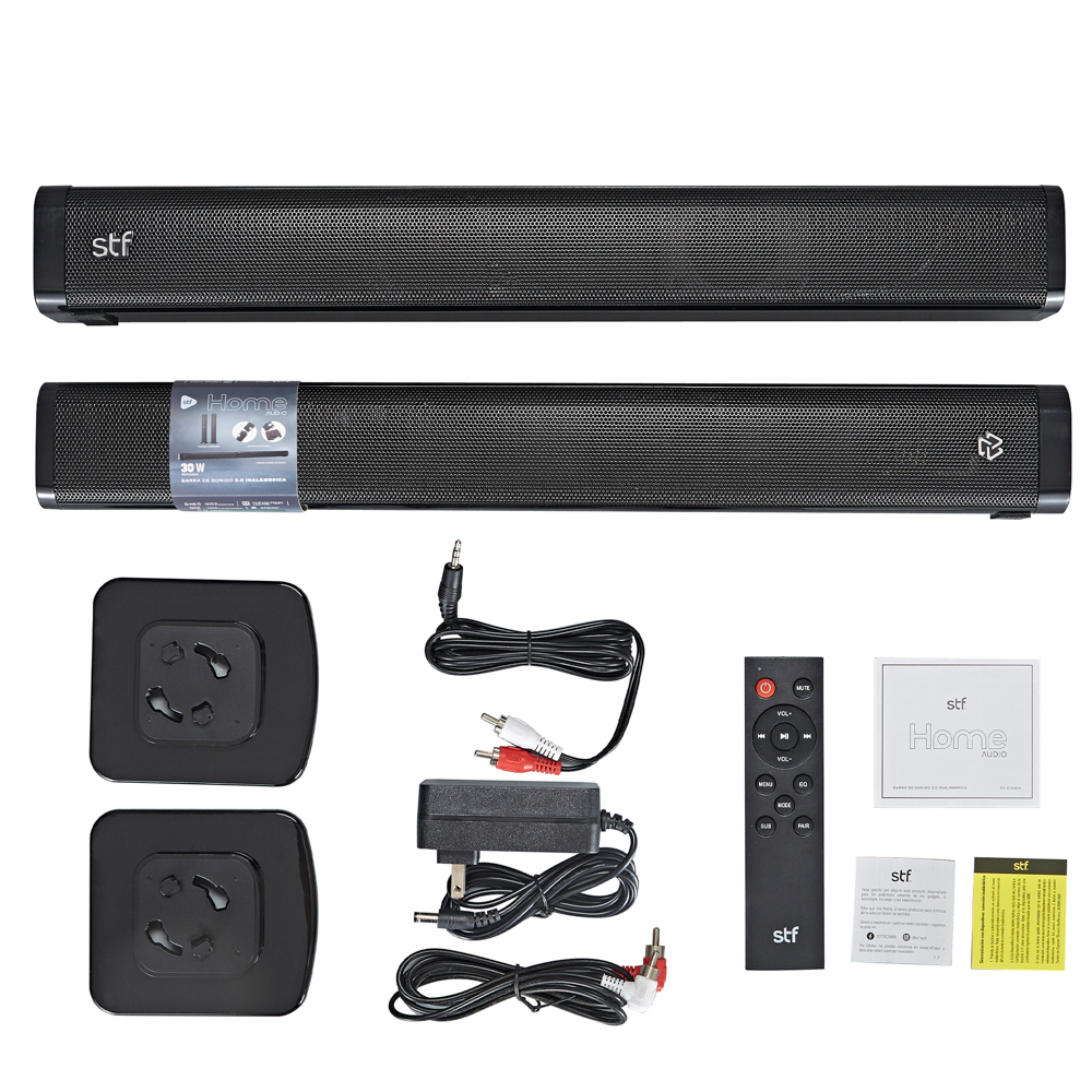 Foto 6 pulgar | Barra De Sonido Stf Home Audio 2.0 Con Subwoofer Inalámbrico: Sonido Envolvente Para Tu Hogar