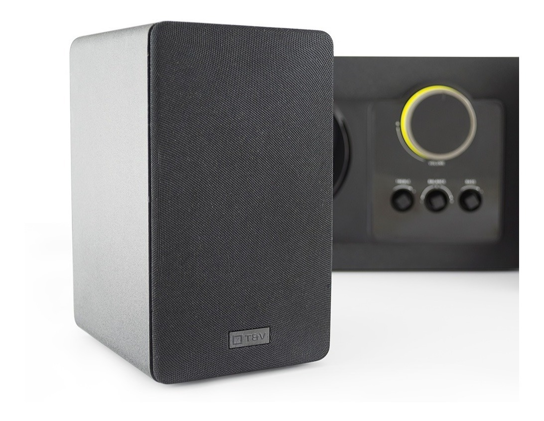 Foto 4 pulgar | Home Theater Thonet & Vander Grub Bt 2.1 Bluetooth  Subwoofer  Madera Hdaa – Negro