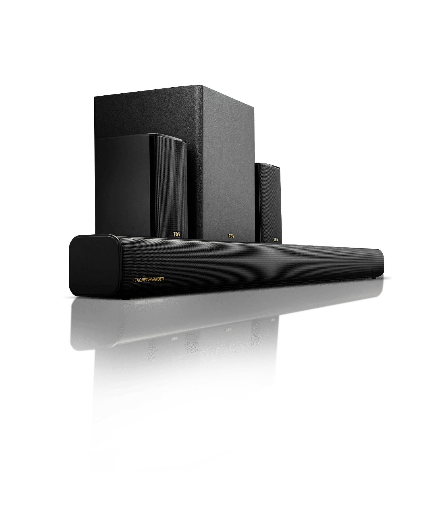 Foto 2 pulgar | Sistema De Sonido Thonet & Vander Rein – 200w Rms  5.1 Canales  Bluetooth 5.0  Hdmi Arc  Óptico  Subwoofer Y