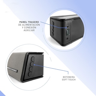 Foto 6 | Bocina Portátil Thonet & Vander Holm Bluetooth 5.0 Usb Aux Powerbank 32w Rms