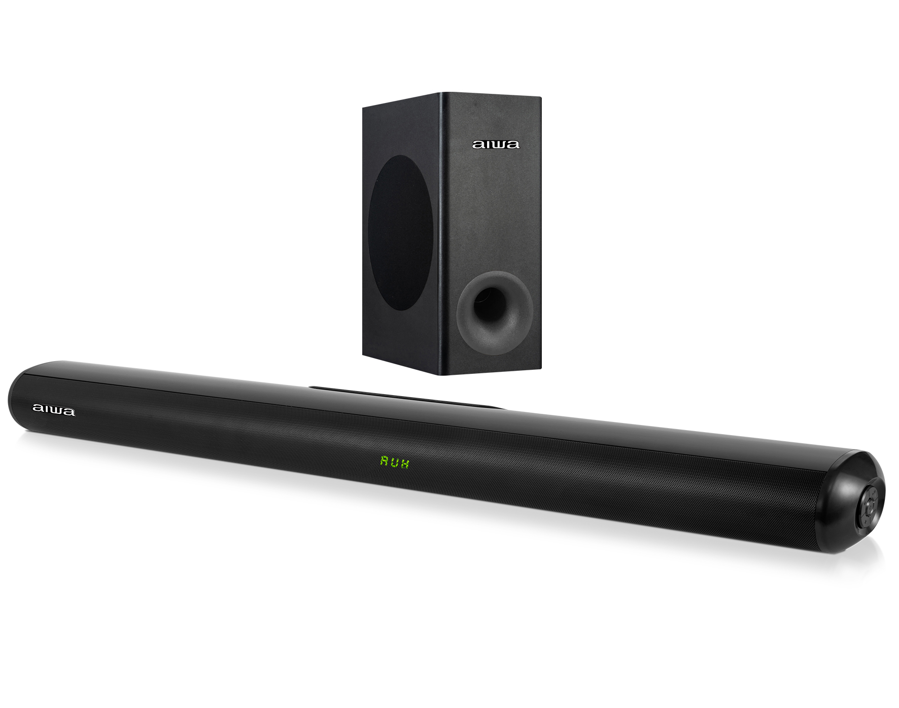 Foto 2 pulgar | Barra De Sonido Aiwa Aw-sbh21w-w Negra 50/60hz