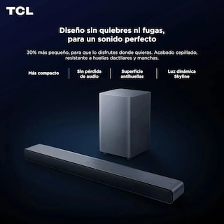 Foto 4 | Barra De Sonido Tcl S55h Super Bass 2.1ch Pro Dolby Atmos Ia