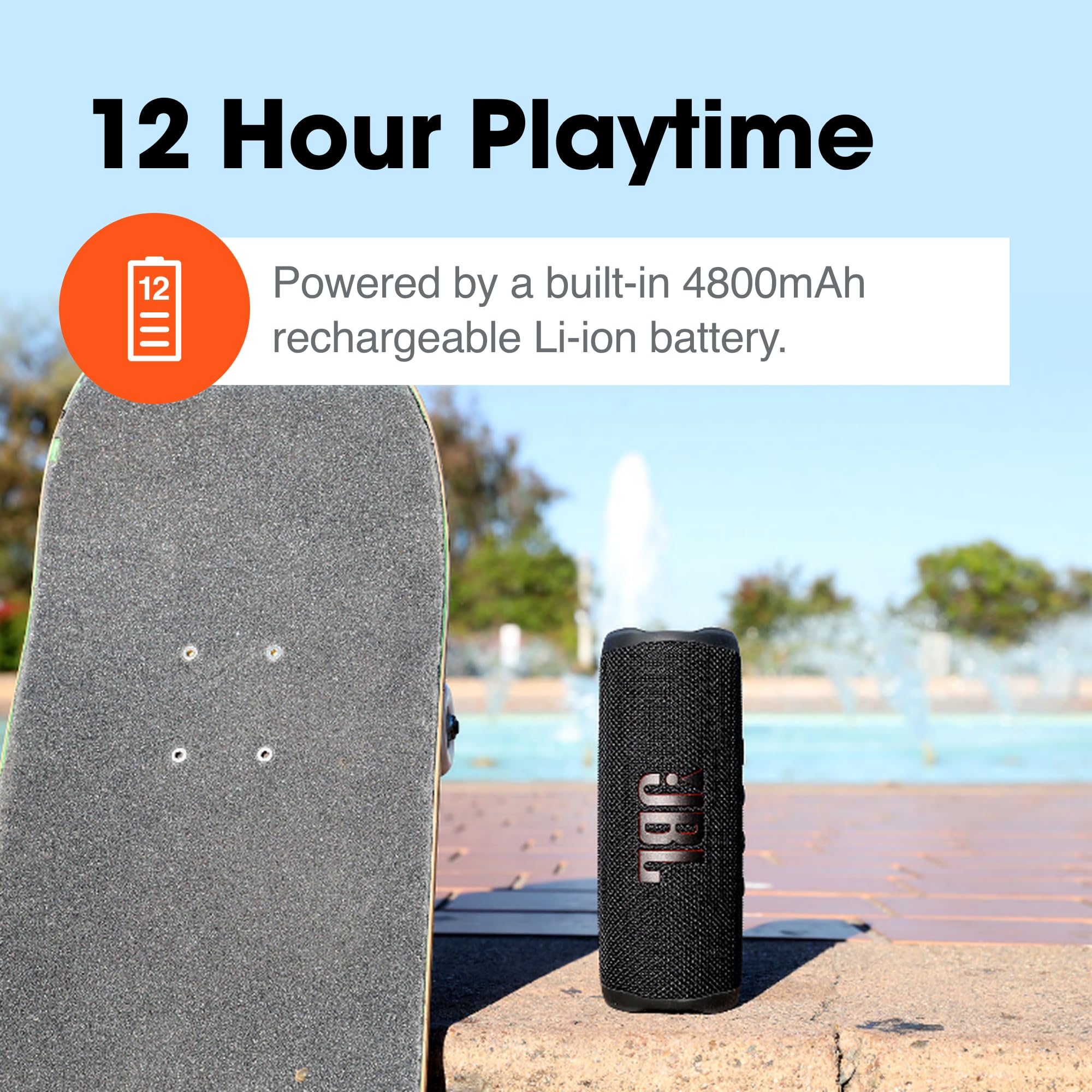 Foto 5 pulgar | Altavoz Jbl Flip 6 Gris Con Case Logic Trenzado Usb-c De 6 Pies - Venta Internacional.