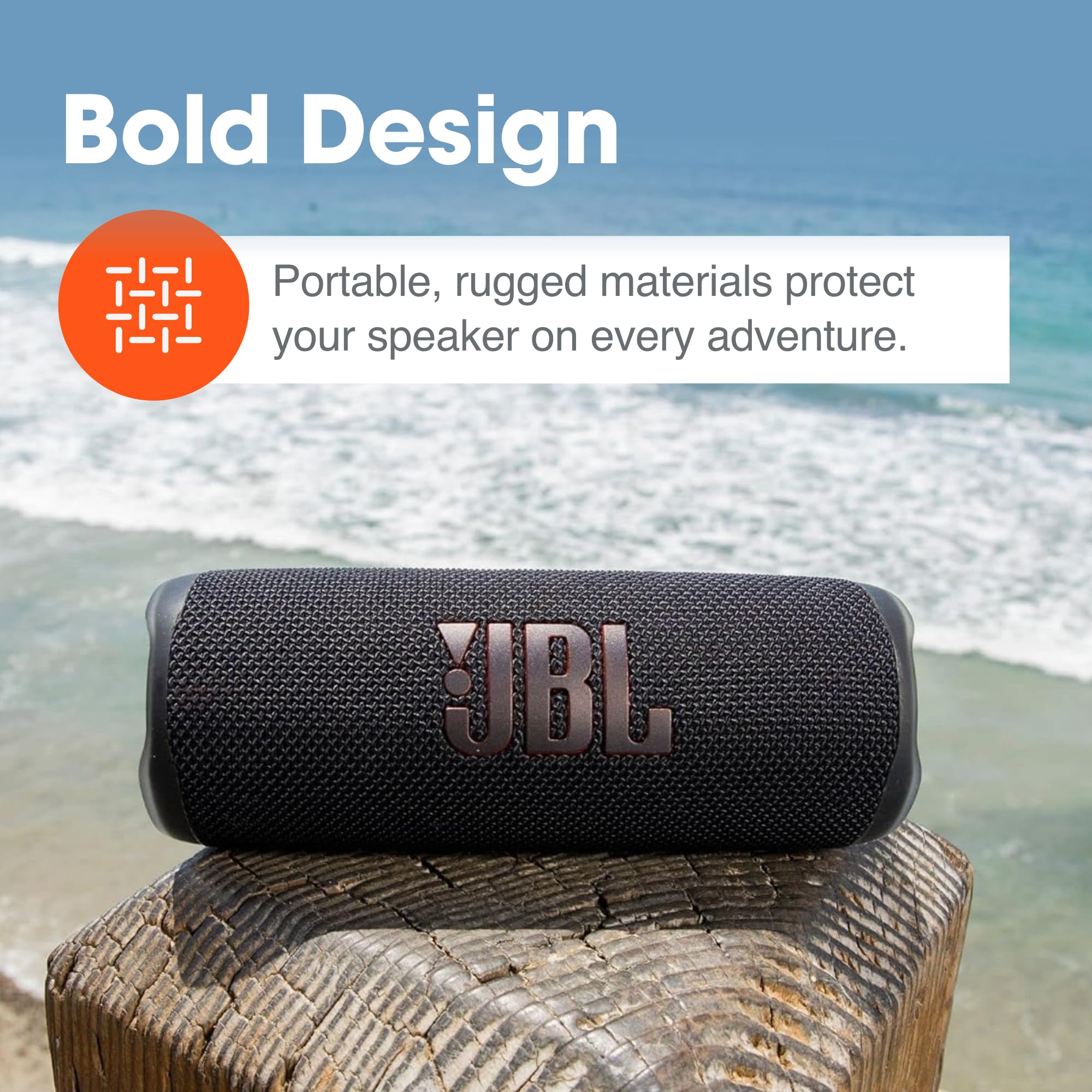 Foto 7 pulgar | Altavoz Jbl Flip 6 Verde Con Cable Usb-c Trenzado De Case Logic - Venta Internacional.