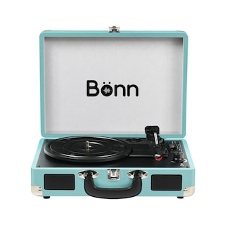 Foto 4 | Maleta Tocadiscos Bonn TE-001-AZUL color Azul Bluetooth