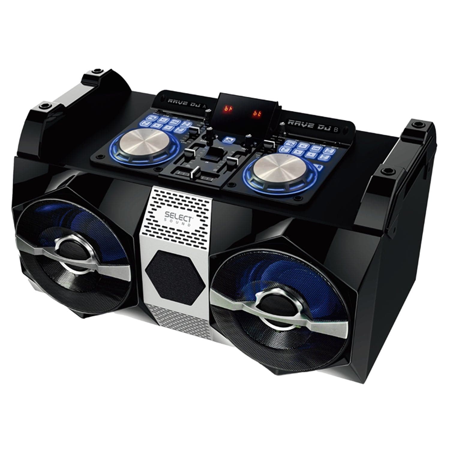 Minicomponente Bocina Bluetooth Select Sound Rave DJ Bt2018 $2,459