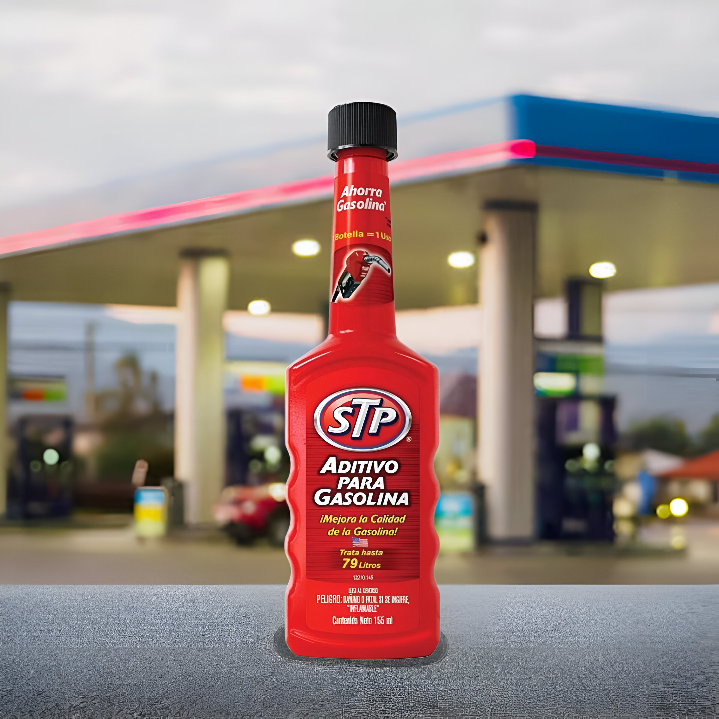 Foto 5 | 6 Pzas Aditivo De Gasolina Stp Trata Hasta 79 Litros 155 Ml