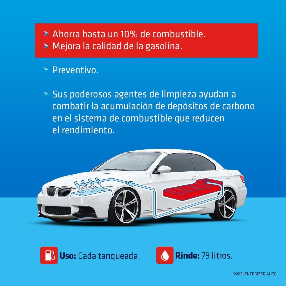 Foto 6 | 6 Pzas Aditivo De Gasolina Stp Trata Hasta 79 Litros 155 Ml