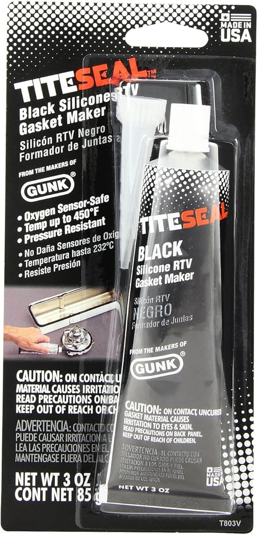 Foto 2 pulgar | Gunk, Tite Seal, Silicon Rtv Negro, T1003v, 85gr.