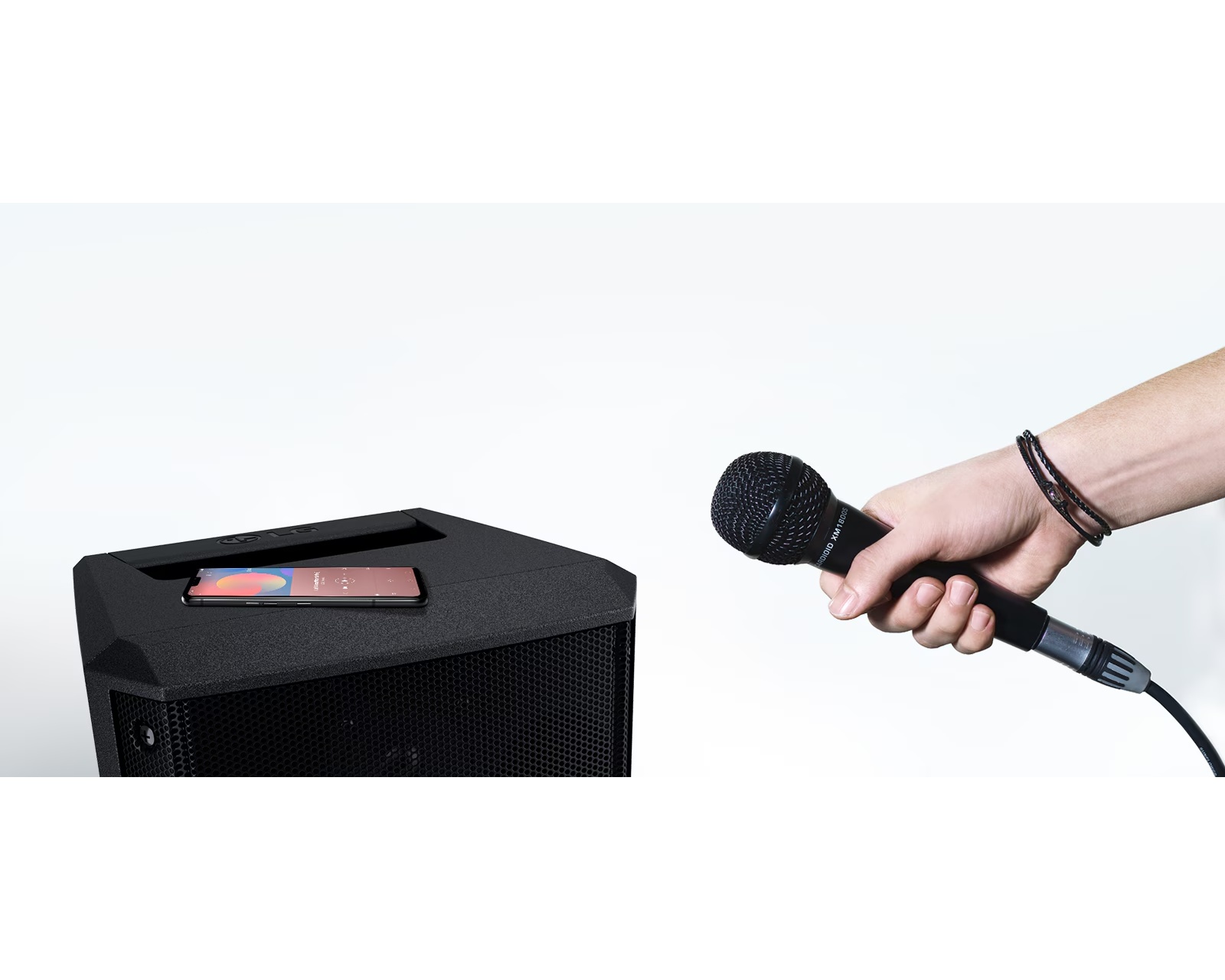 Foto 5 pulgar | Bafle LG RM1 Negro X-boom 25w Bluetooth 4 Hrs