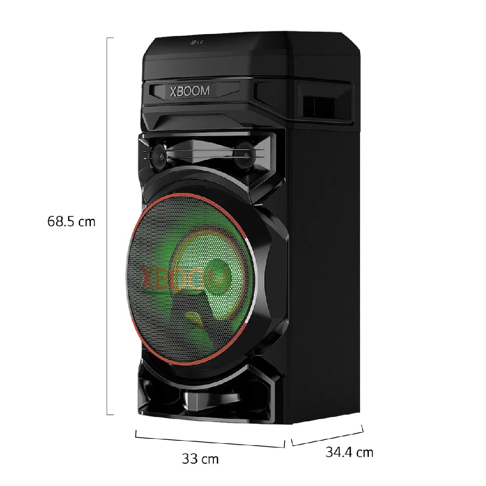 Foto 5 pulgar | Bocina Bluetooth Portátil Lg Rnc5 Con Luces Led Con Karaoke Star