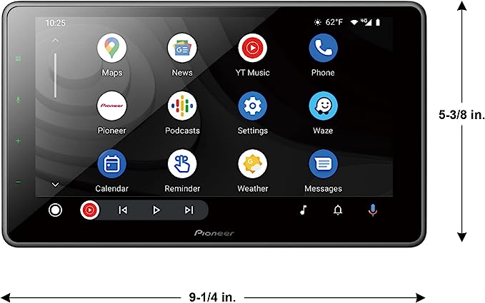 Foto 3 pulgar | Pantalla Pioneer Dmh-wt3800nex Receptor Multimedia Digital de un Solo Din Integración de Android Auto y Amazon Alexa