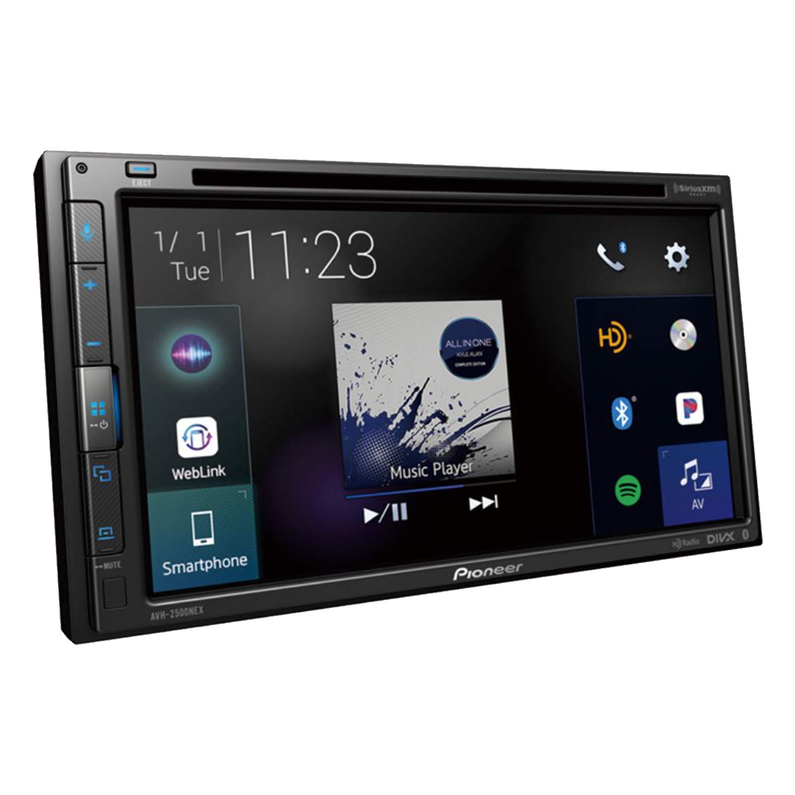 Receptor Estéreo Dvd/mp3 Pioneer Avh-2500nex 2-din Con Bluetooth - Venta Internacional.
