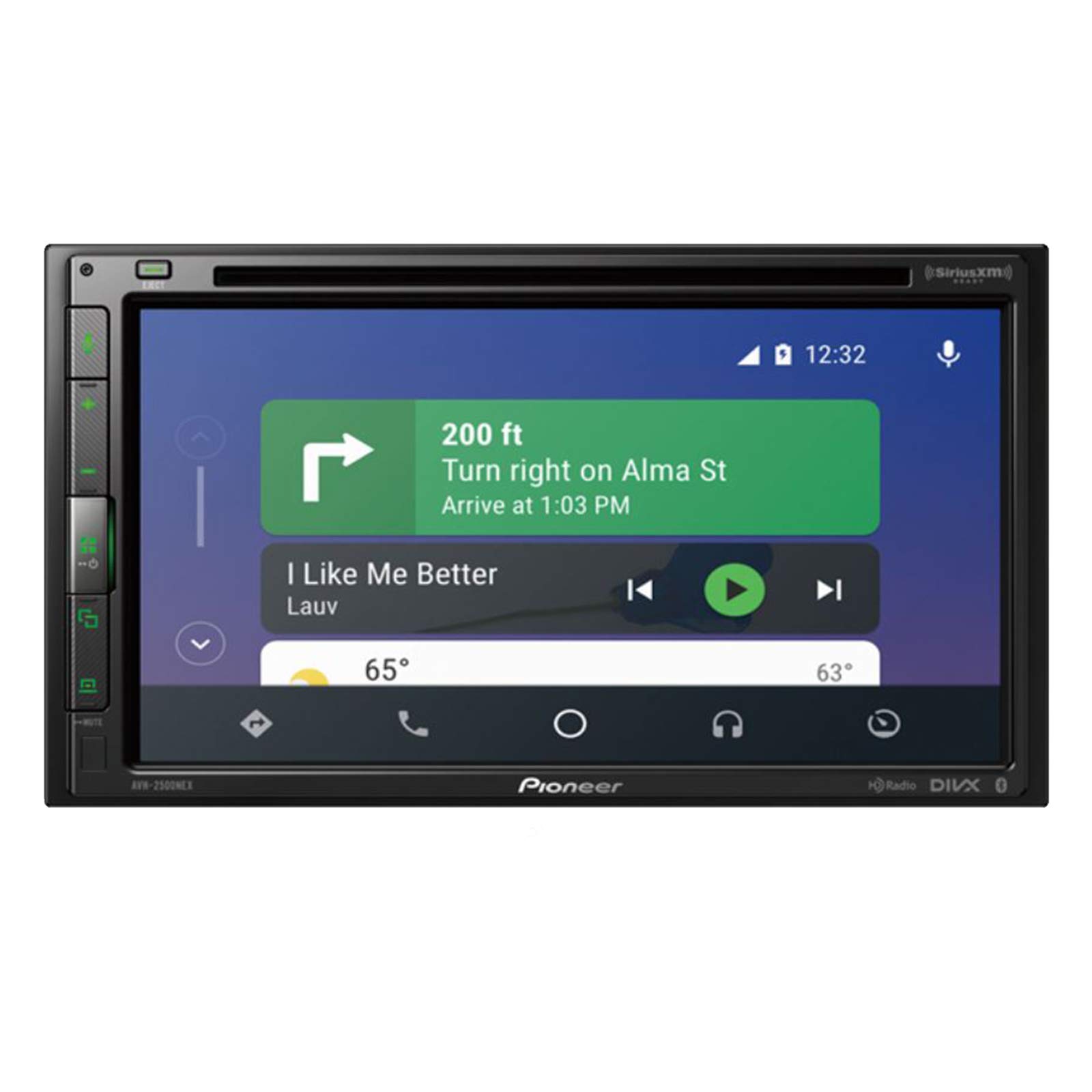 Foto 4 pulgar | Receptor Estéreo Dvd/mp3 Pioneer Avh-2500nex 2-din Con Bluetooth - Venta Internacional.