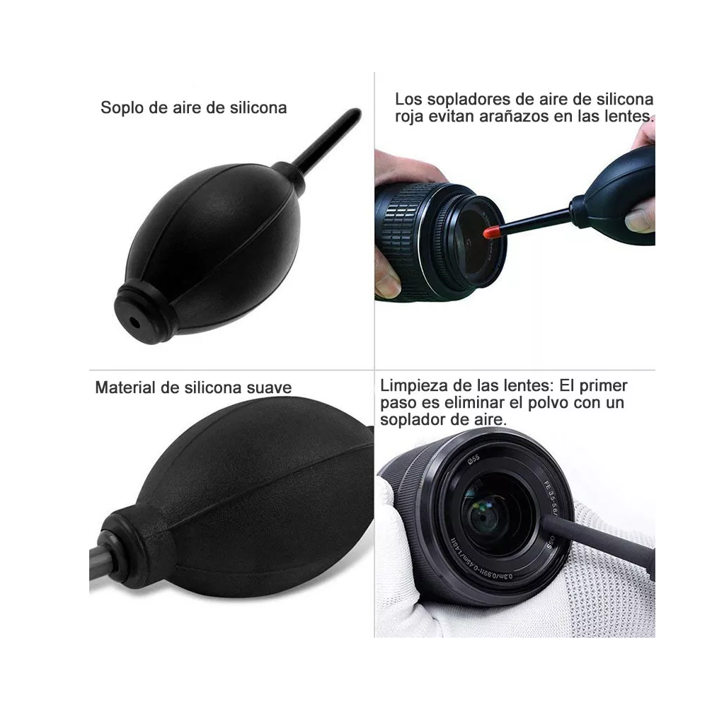 Foto 6 pulgar | Kit de Limpieza Profesional Belug para Cámaras Réflex Digitales