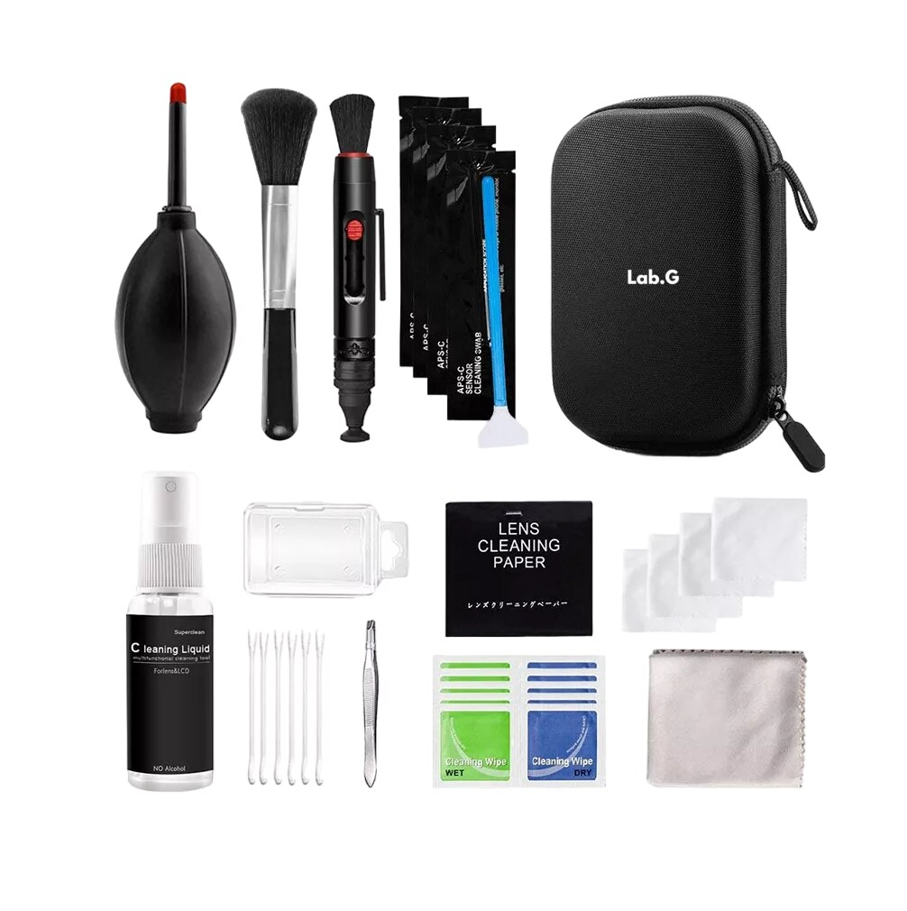 Kit De Limpieza Lab.g Profesional Para Cámaras Réflex Digitales