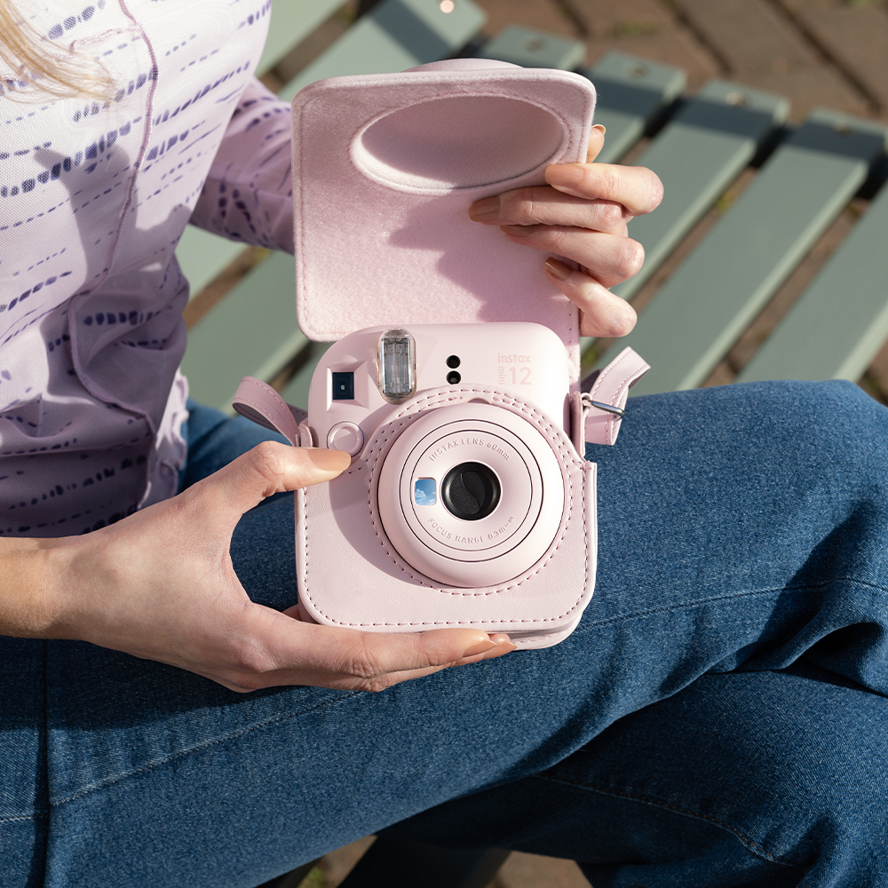 Foto 6 pulgar | Funda Instax Mini 12 Rosa