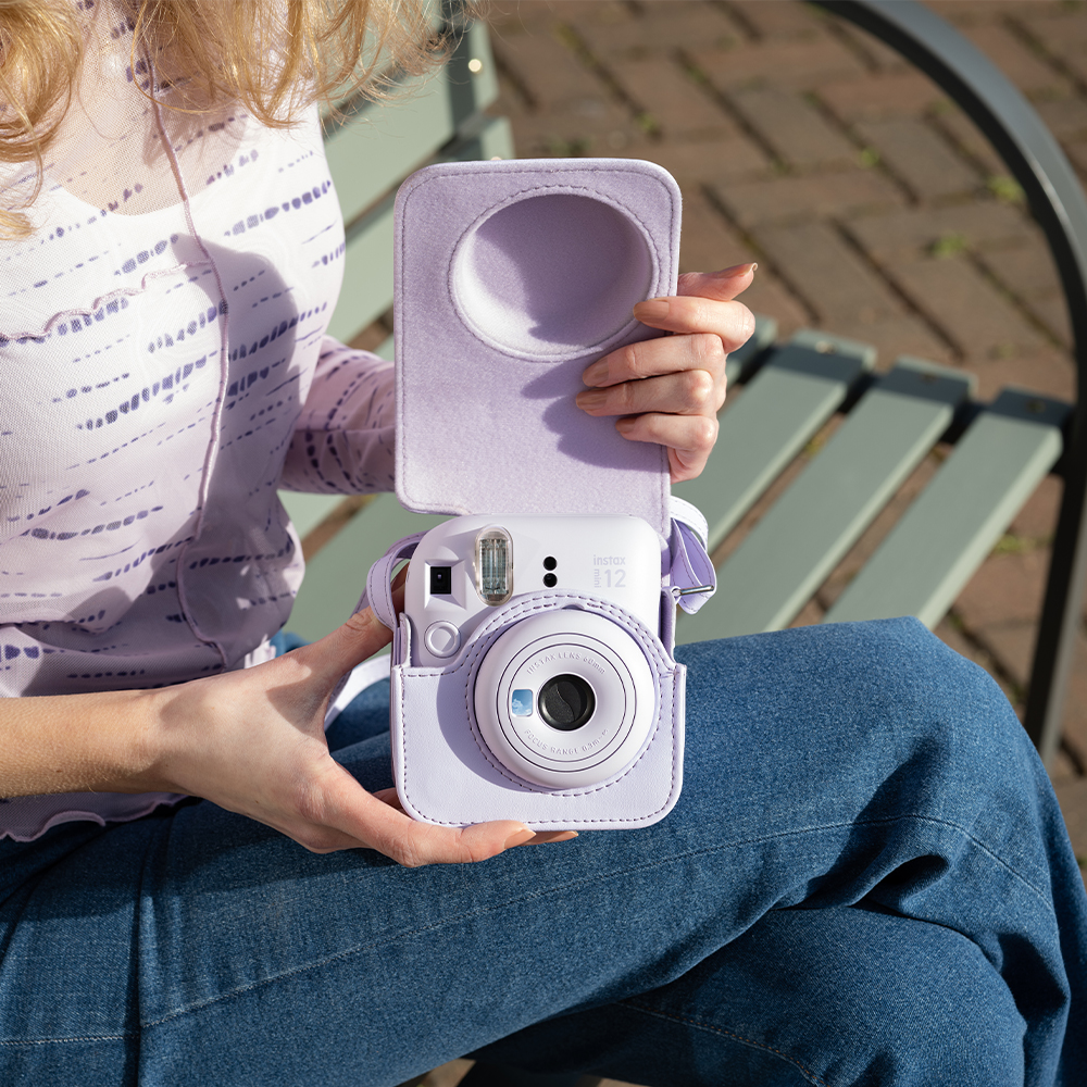 Foto 6 pulgar | Funda Instax Mini 12 Morada