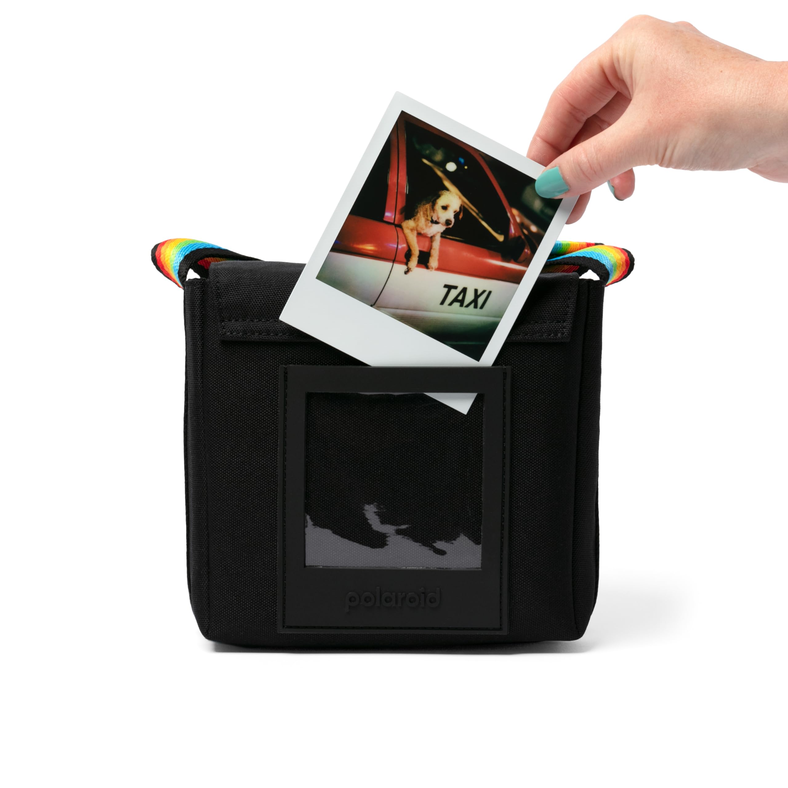 Foto 3 pulgar | Funda Para Cámara Polaroid Now Spectrum Black Para Now Instant - Venta Internacional.