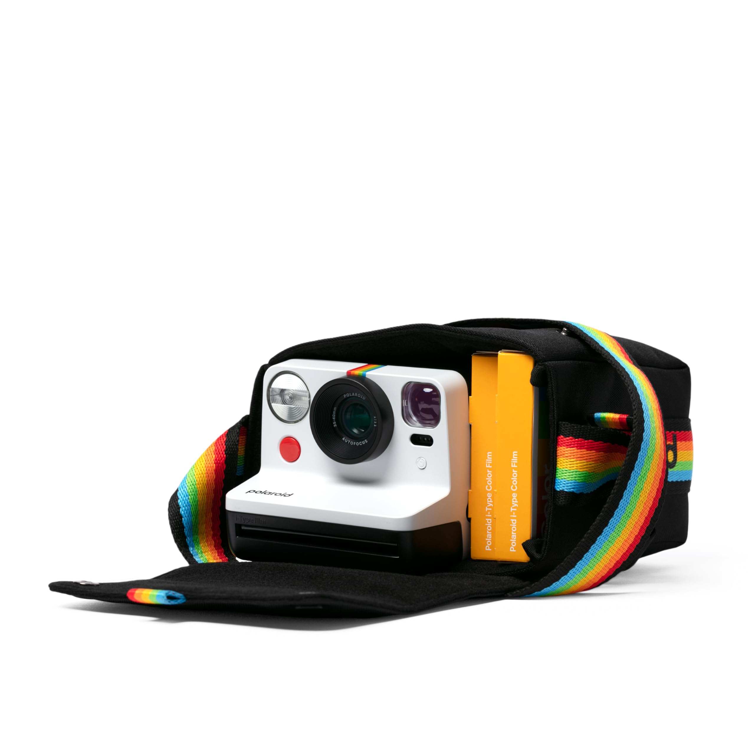 Foto 4 pulgar | Funda Para Cámara Polaroid Now Spectrum Black Para Now Instant - Venta Internacional.