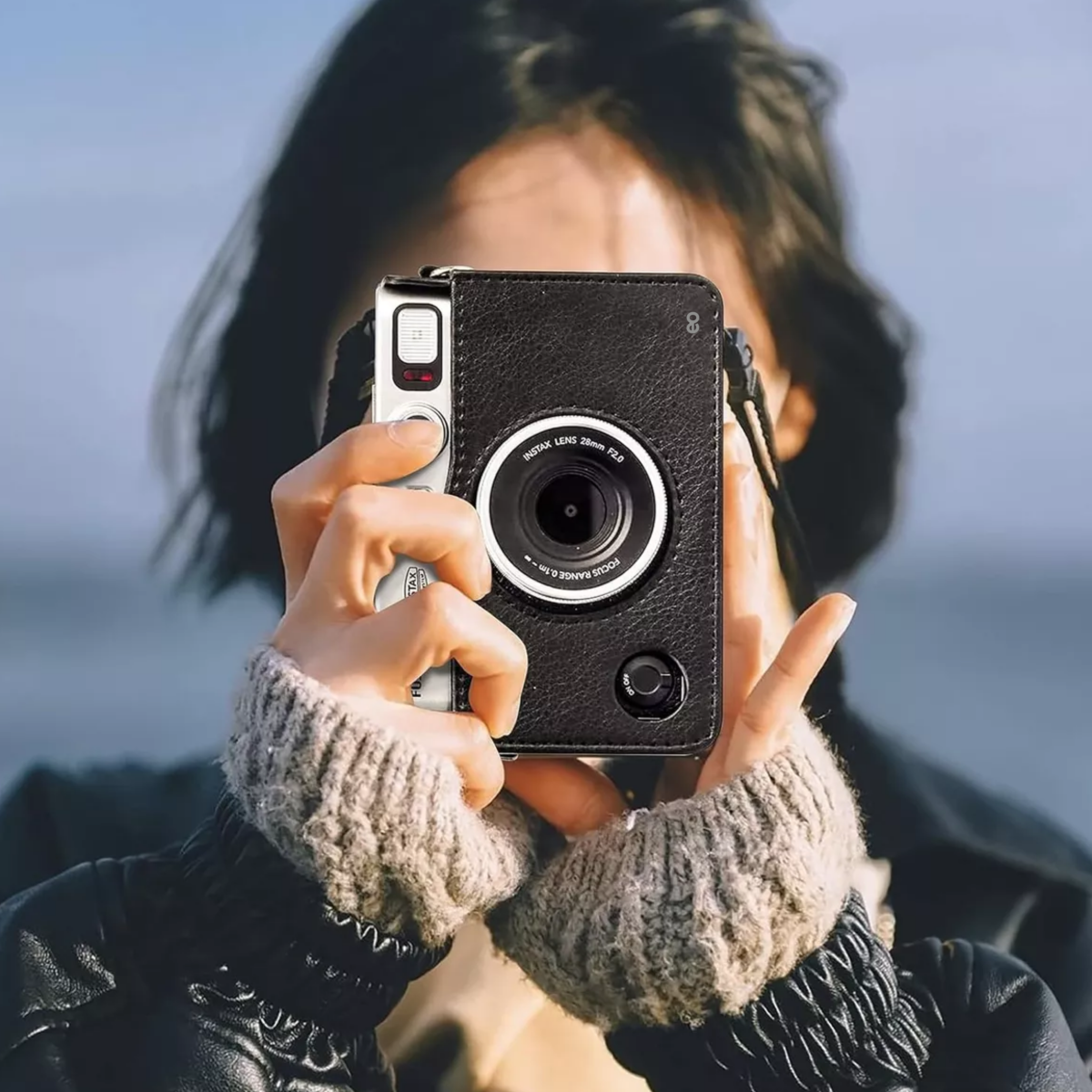Foto 2 | Funda Protectora Para Instax Mini Evo Bolsa De Transporte Eo Safe Imports Esi-16639-1 Negro