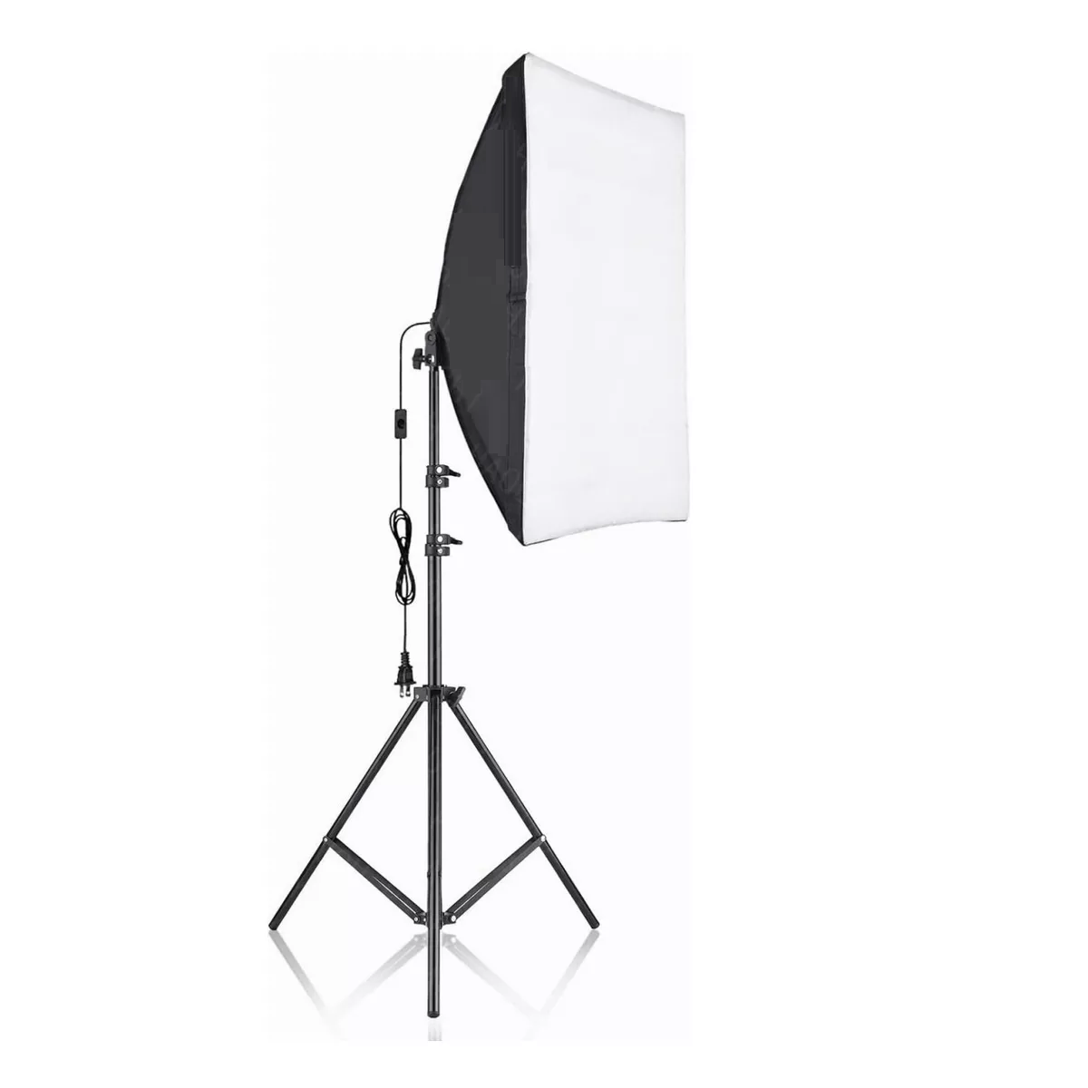 Kit Softbox Iluminación Fotográfico 50x70cm con Trípode 2m Eo Safe Imports Esi-16923 Multicolor