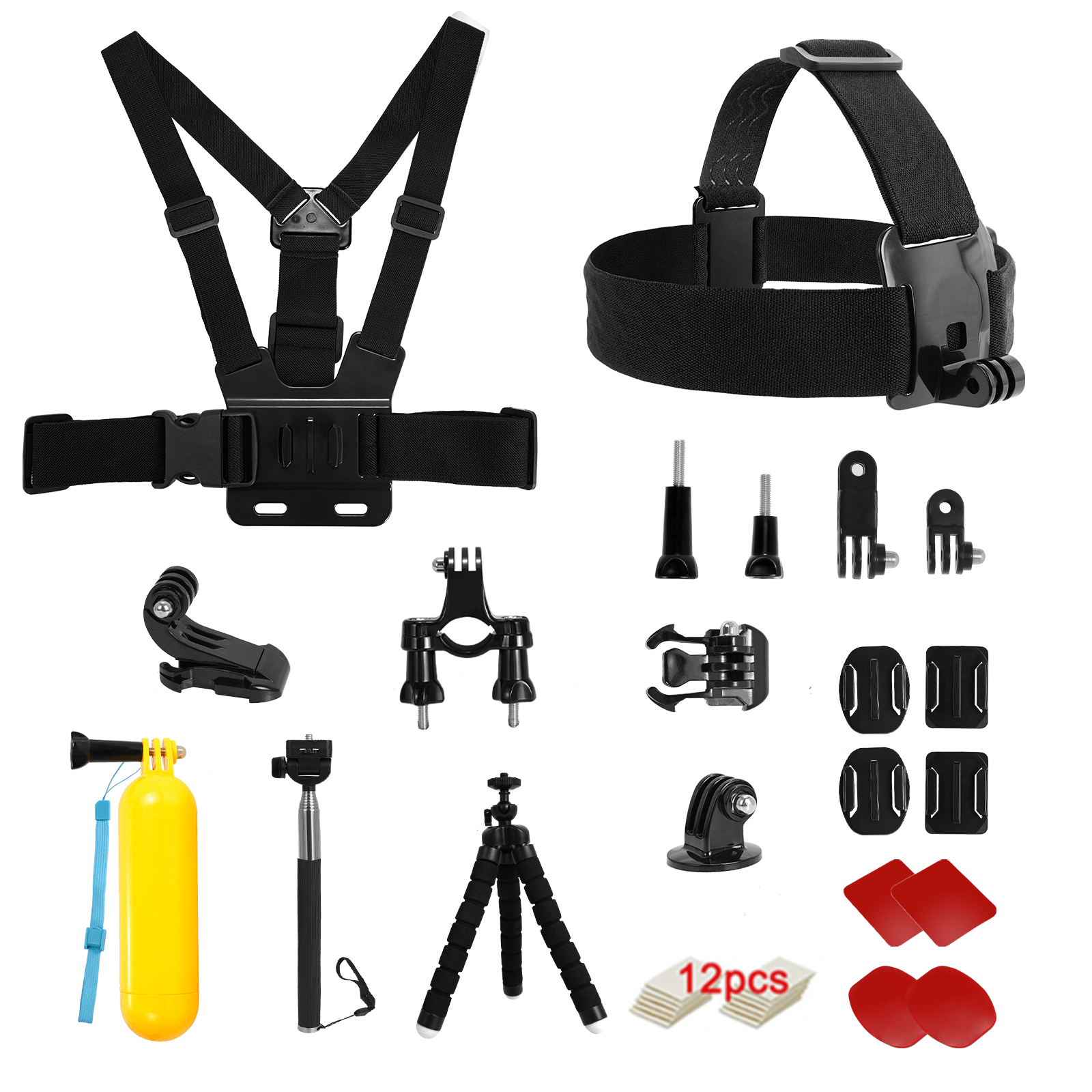 Foto 2 pulgar | Kit De 30 Accesorios Para Gopro Hero 11  Hero 10  Hero 9  Hero 8  Hero 7  Hero 6  Hero 5  Hero 4