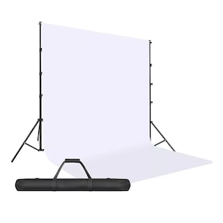 Foto 3 | Portafondos para Estudio Fotográfico Eo Safe Imports Esi-9651 Blanco Ajustable 2x2.3 m