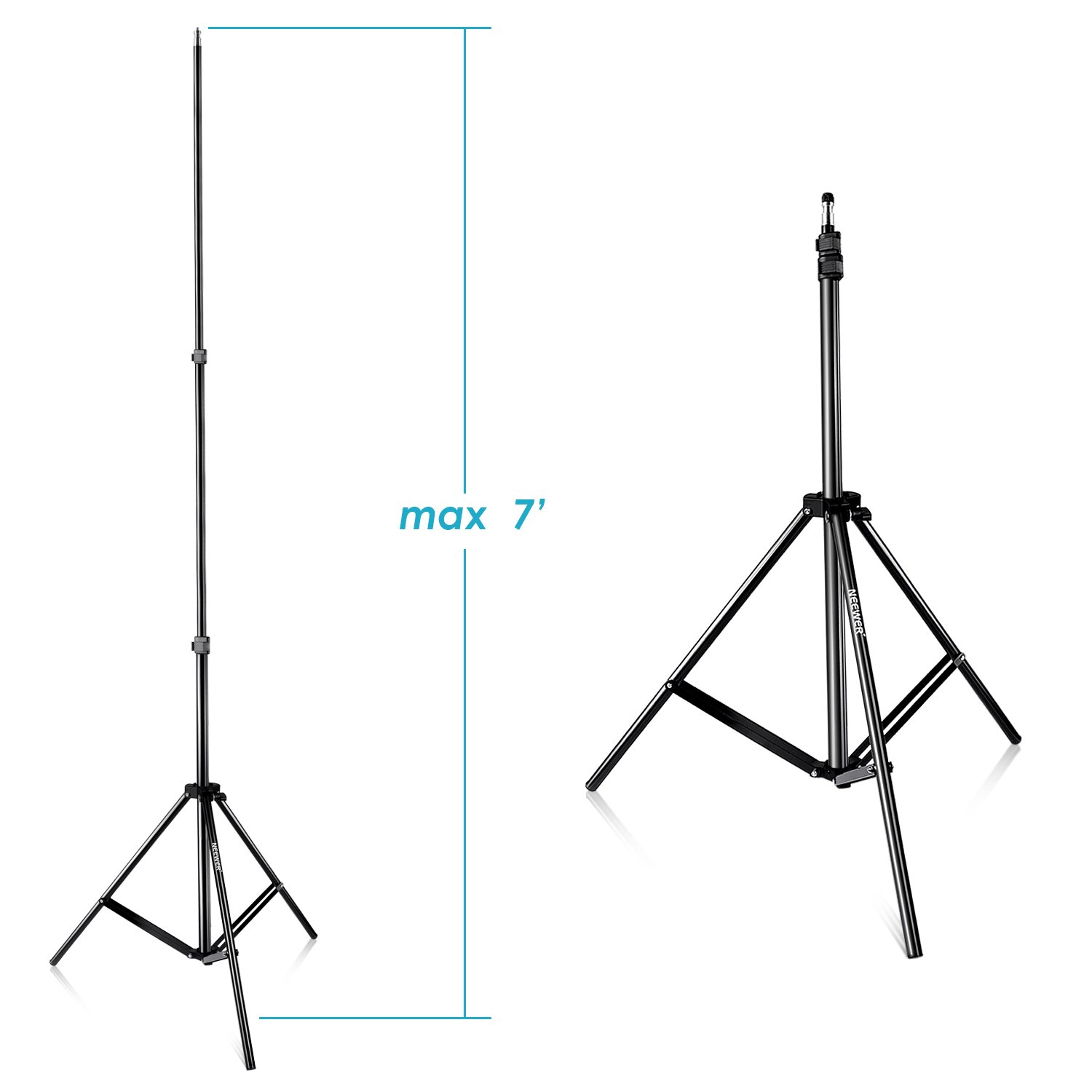 Foto 7 pulgar | Soporte Para Fotografía Neewer, 210 Cm, Aleación De Aluminio (2 Unidades) - Venta Internacional.