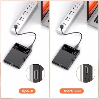 Foto 3 | Luz 60 Led para Celular con Clip Luz Portátil para Selfie Eo Safe Imports Esi-9666 Gris