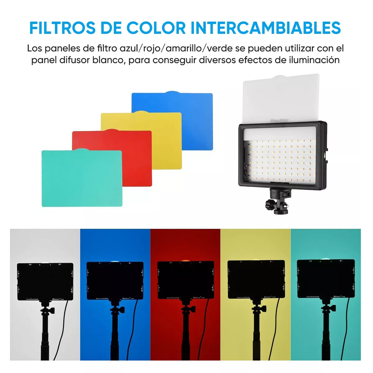 Foto 4 pulgar | Kit de Luz LED USB Regulable para Fotografía y Video con Soporte de Trípode