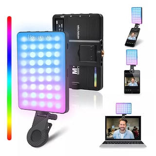 Foto 2 | Luz de Video Led de Cámara Portátil para Fotografía Eo Safe Imports ESI-16637 Negro
