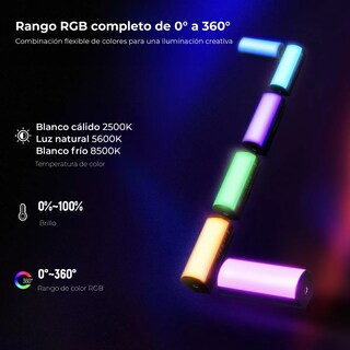 Foto 3 | Mini Barra de Luz Led de Mano Magnética Eo Safe Imports Esi-16657 Negra