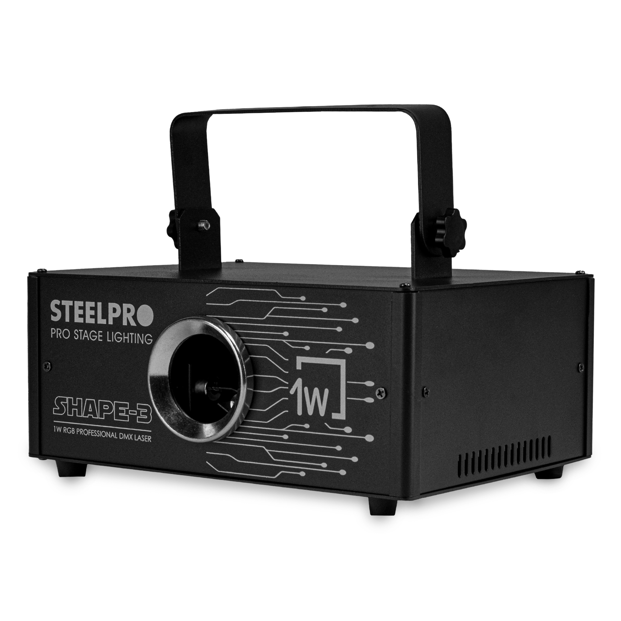 Foto 3 pulgar | Laser Rgb, 12 Canales Dmx512, Iluminacio Steelpro - Shape-3