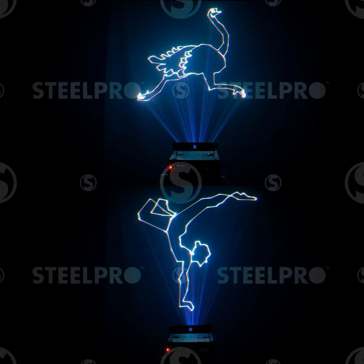 Foto 5 | Laser Rgb, 12 Canales Dmx512, Iluminacio Steelpro - Shape-3