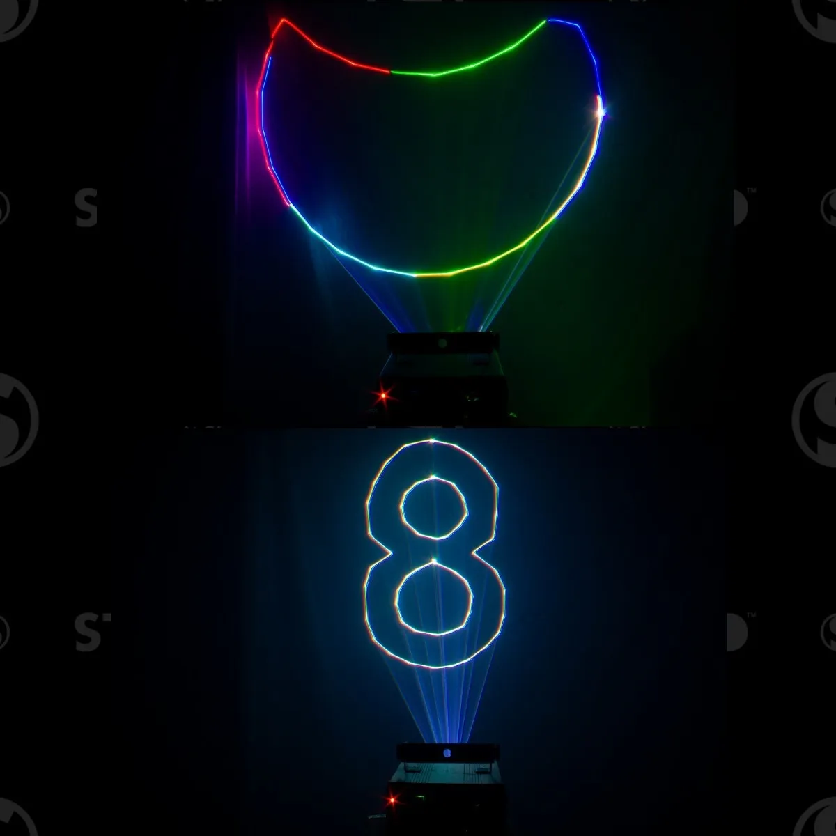 Foto 6 | Laser Rgb, 12 Canales Dmx512, Iluminacio Steelpro - Shape-3