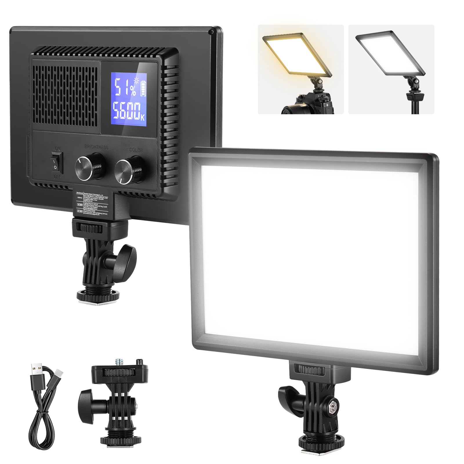 Foto 2 pulgar | Panel De Luz Led Para Vídeo Neewer Nl-116ai, Regulable, 600 Lux - Venta Internacional.