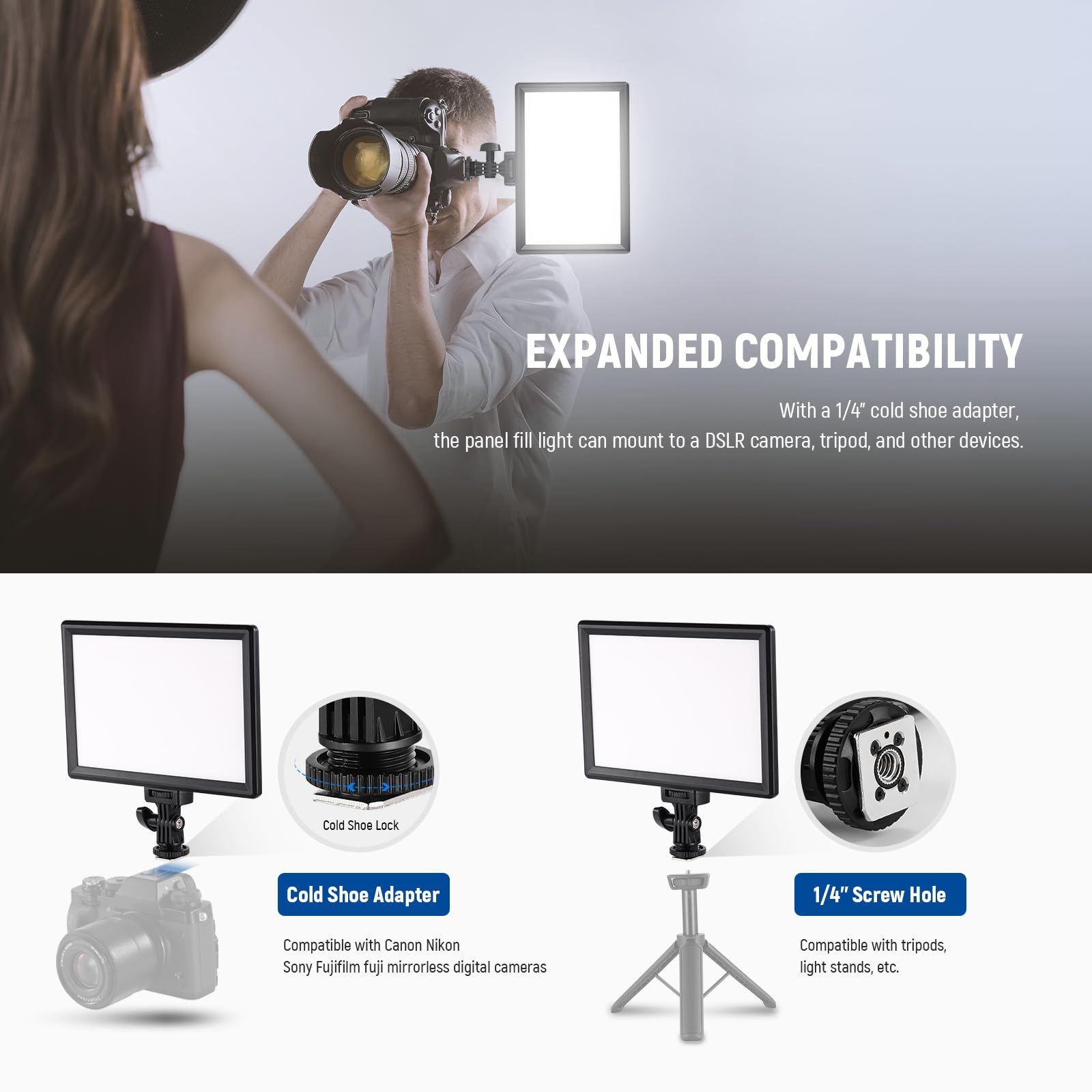 Foto 5 | Panel De Luz Led Para Vídeo Neewer Nl-116ai, Regulable, 600 Lux - Venta Internacional.