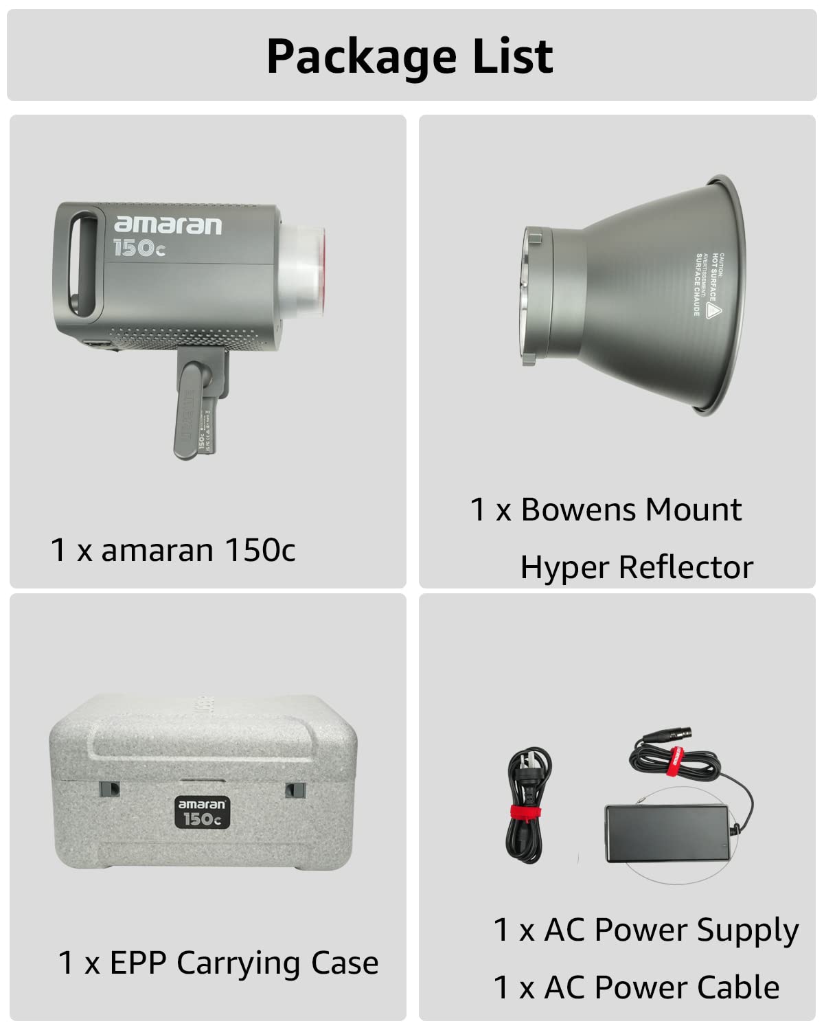 Foto 7 pulgar | Lámpara De Vídeo Aputure Amaran 150v Rgb 150w Bowens Mount - Venta Internacional.