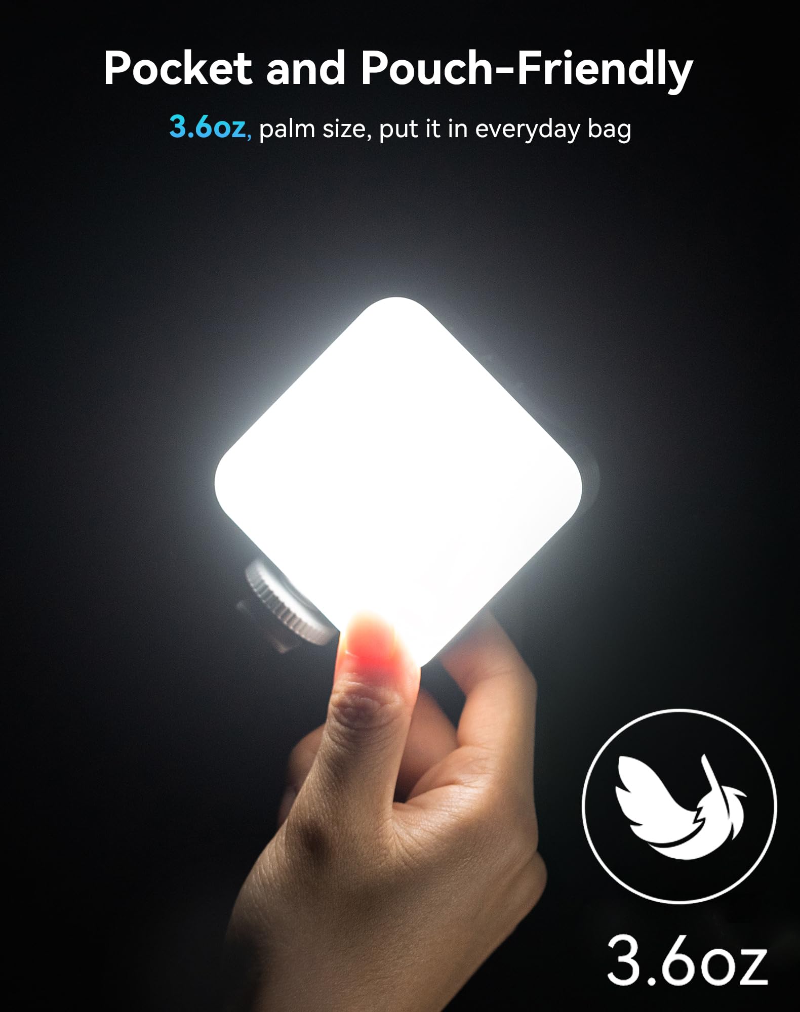 Foto 6 pulgar | Lámpara Led De Vídeo Portátil Smallrig P96, 96 Perlas, 2700-6500 K - Venta Internacional.