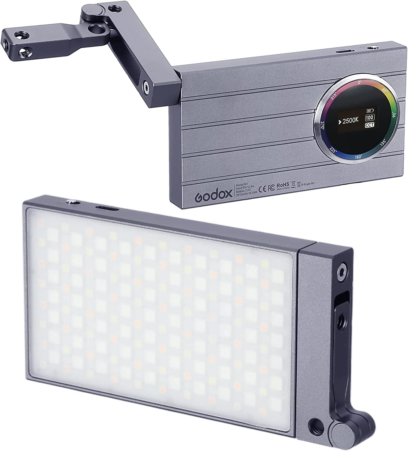 Cámara De Vídeo Led Portátil Godox M1 Rgb Cri 97+ - Venta Internacional.